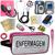 Kit De Enfermagem Completo Medidor Glicose Aparelho Pressao ROSA TRANSPARENTE ENF. INCOTERM