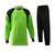 Kit de goleiro infantil trb (camisa + calça) Verde