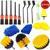 Kit de limpeza Automotiva Profissional - Car Care - Detail Set 4-17Pcs