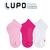 Kit De Meias Lupo Kids 12 Pares Cano Curto Infantil Atacado Kit misto pink