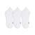 Kit De Meias Lupo Kids 3 Pares Cano Curto Infantil Atacado Kit branco