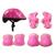 Kit De Proteção Infantil Rosa Skate Patins bike capacete Rosa