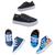 Kit De Tênis Infantil Masculino 3 Pares De Sapatinho De Bebê Menino Alstar td preto, Bota azul, Bota patrulha azul