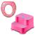 Kit Desfralde Escadinha e Redutor Rosa - Multikids Baby Pink