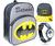 Kit do homem aranha batman capitão américa infantil mochila relógio e boné Batman 
