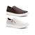 Kit Dois Pares Sapatenis Slip-on Connect way Gelo, Marrom