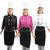 Kit Dolmã manga 3/4 + Chapéu + Avental chef de cozinha feminino Branco
