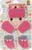 Kit Duck Touca + Luva e Meia Bebê 40 63, 054, Pink