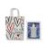 Kit Embalagens para presente Caixa 19x15x6 + Sacola de Papel Kraft Branca