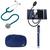 Kit Estetoscopio Littmann + esfigmo + case + Laterna - Cores Variadas Azul caribe