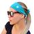 kit Faixa de cabeça + Scrunchie Academia Anti Suor Faixa de Cabelo para atividades fitness UV50+ Verde