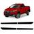 Kit Faixa Fiat Strada 2021 Adesivo Lateral Modelo Original  PRETO