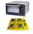 Kit Forno Bancada Inox 45l e Cooktop 4q Safanelli Cores Amarelo