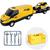 Kit Furgão E Utv Offroad Miniatura Com Ferramentas - Usual Brinquedos Amarelo