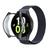 Kit Galaxy Watch 5 Pulseira Magnética Curvada + Case TPU Grafite