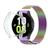 Kit Galaxy Watch 5 Pulseira Magnética Curvada + Case TPU Furtacor + Case Transparente