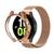 Kit Galaxy Watch 5 Pulseira Magnética Curvada + Case TPU Rose Gold
