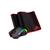 Kit Gamer Mouse + Mousepad M607-BA Redragon Preto e Vermelho