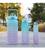 Kit Garrafa Motivacional de Agua 3 em 1 Personalizada 2L 900ml 500ml Roxo