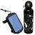 Kit Garrafa Squeeze Alumínio Pets + Suporte de Celular para Bicicleta Preto