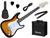 Kit Guitarra Stratocaster Winner WGS+ Amplificador e Acessórios Guitarra WGS Sunburst