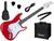 Kit Guitarra Stratocaster Winner WGS+ Amplificador e Acessórios Guitarra WGS Vermelho