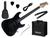 Kit Guitarra Tagima TG-520 Woodstock Stratocaster + Amp Sheldon GT1200 Tg, 520 preto