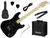 Kit Guitarra Waldman Street ST-111 + Amp e Acessórios ST-211 BBK