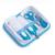 Kit Higiene com Necessaire Infantil Pimpolho 5 peças Azul