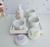 Kit Higiene Porcelana Bebê Banho Cuidado Quarto Menina K014 Borboleta Colorido