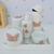 Kit Higiene Porcelana Bebê Térmica Bandeja Quarto K010 Borboleta Rosê