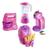 Kit Infantil Air Fryer Batedeira Liquidificador Cafeteira Rosa