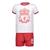 Kit Infantil/juvenil Feltwell Liverpool  Branco, Vermelho