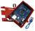 Kit Italy Com Placa Para Arduino Mega 2560 R3 Atmega2560-16u + Case 3D + Cabo Usb Vermelho Ferrari