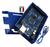 Kit Italy Com Placa Para Arduino Mega 2560 R3 Atmega2560-16u + Case 3D + Cabo Usb Azul