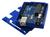 Kit Italy Com Placa Para Arduino Uno R3 Mega328p Atmega16u2 + Case Fabricada em Impressora 3d Azul