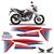 Kit Jogo De Adesivo Honda Cg Moto Titan 160 Ex 2016/2017 AZUL