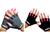 kit Luva Para Academia Meio Dedo Proteção Para Mão Treinos Musculação Ginastica Preto, Preto rosa