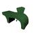 Kit Maca estética de luxo 60 cm com Cadeira Mocho - IN-9 Decor Veludo Verde