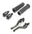 Kit Manopla XL+Peso Manete Lander Crosser Tenere Fazer 250 Titanium