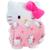 Kit Manta para Bebê com Bichinho de Pelúcia Bene Casa Hello Kitty Pink