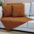 Kit Manta Trico Sofa Decorativa 150x90cm +2 Capa Almofada c2 COGNAC