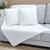 Kit Manta Trico Sofa Decorativa 150x90cm +2 Capa Almofada c2 NATURAL