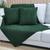 Kit Manta Trico Sofa Decorativa 150x90cm +2 Capa Almofada c2 OLIVE