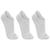 Kit Meia 3 Pares Cano Baixo Sport - 03270 Branca - Lupo Branco