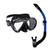 Kit Mergulho Mascara Snorkel Mx-02 Fun Dive Melhor Preço ! Preto, Azul