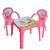 Kit mesa duas cadeira infantil menino brinquedos carro  princesa spider  brinquedoteca atividades leitura Rosa princesa