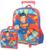 Kit Mochila De Carrinho Escolar E Lancheira Superman Azul Azul