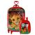 Kit Mochila De Rodas Rei Leão 3D Lancheira Escolar Infantil Vermelho