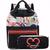 Kit Mochila E Estojo Escolar Infantil Disney- 11972 11973 Kit Escolar Branco/Preto